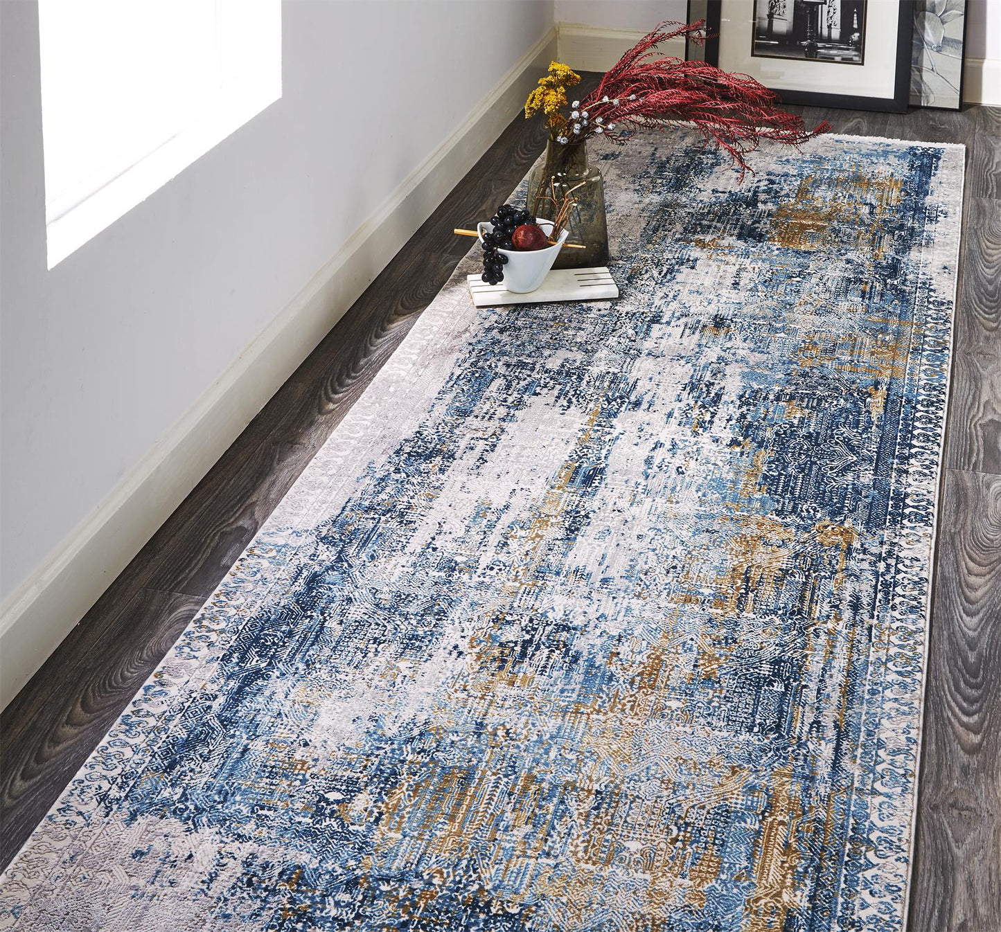 Cadiz 3890F Machine Made Synthetic Blend Indoor Area Rug by Feizy Rugs