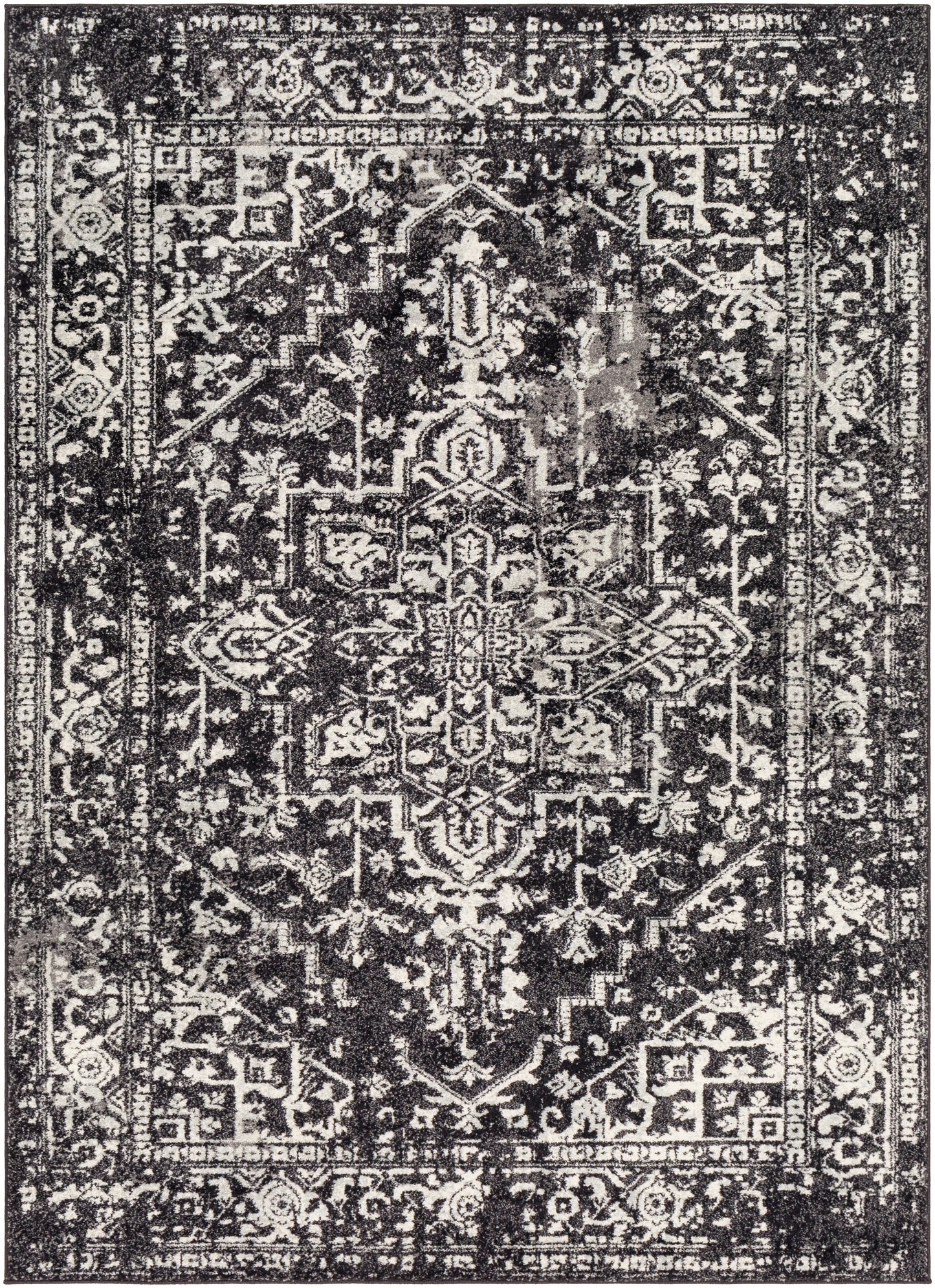 Harput 18695 Machine Woven Synthetic Blend Indoor Area Rug by Surya Rugs