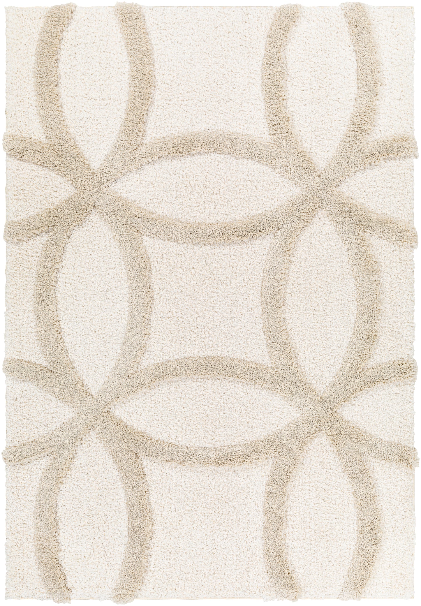 Hudson shag 30704 Machine Woven Synthetic Blend Indoor Area Rug by Surya Rugs