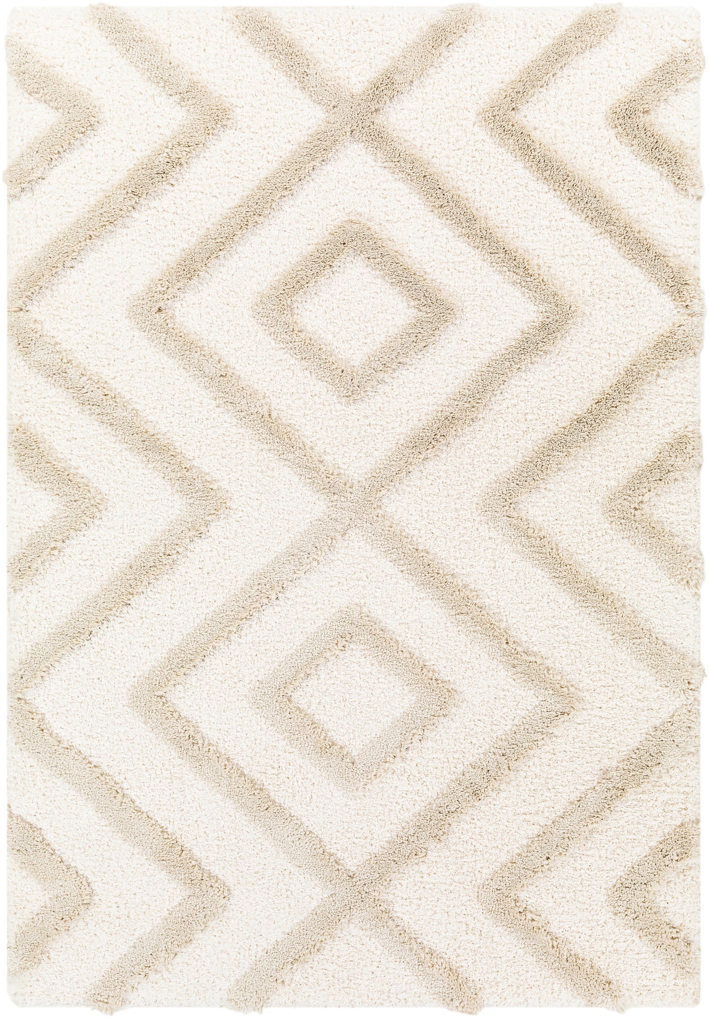 Hudson shag 30707 Machine Woven Synthetic Blend Indoor Area Rug by Surya Rugs