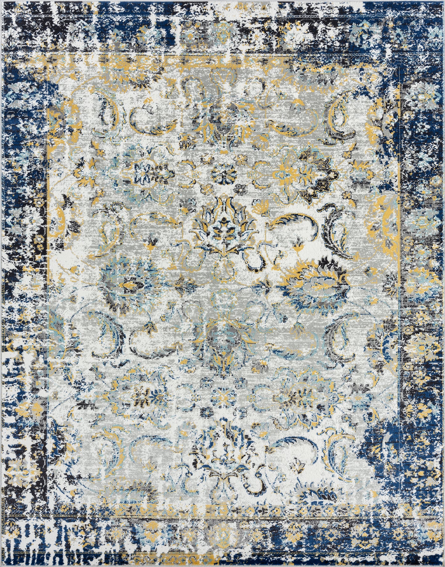 Timeless-TML14 Cut Pile Synthetic Blend Indoor Area Rug by Tayse Rugs