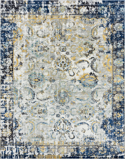 Timeless-TML14 Cut Pile Synthetic Blend Indoor Area Rug by Tayse Rugs