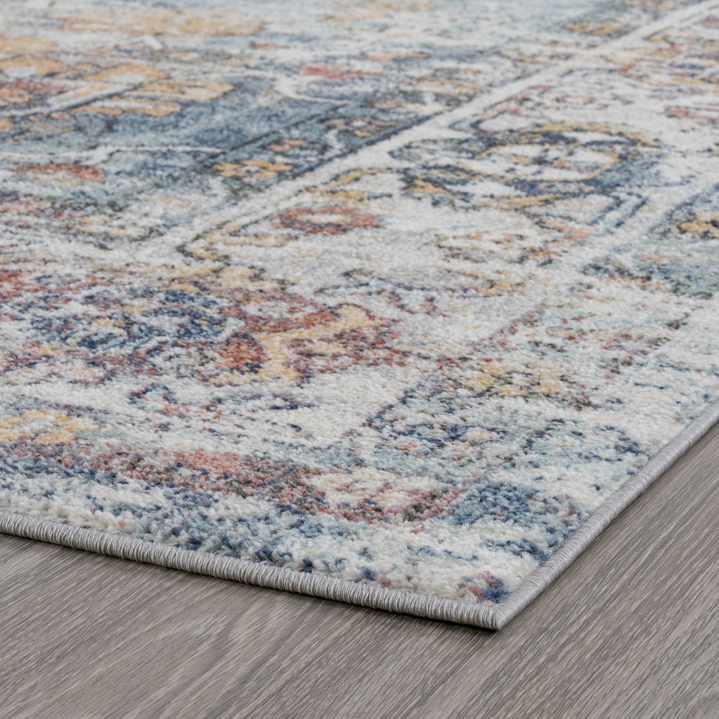 Reina-REI11 Cut Pile Synthetic Blend Indoor Area Rug by Tayse Rugs