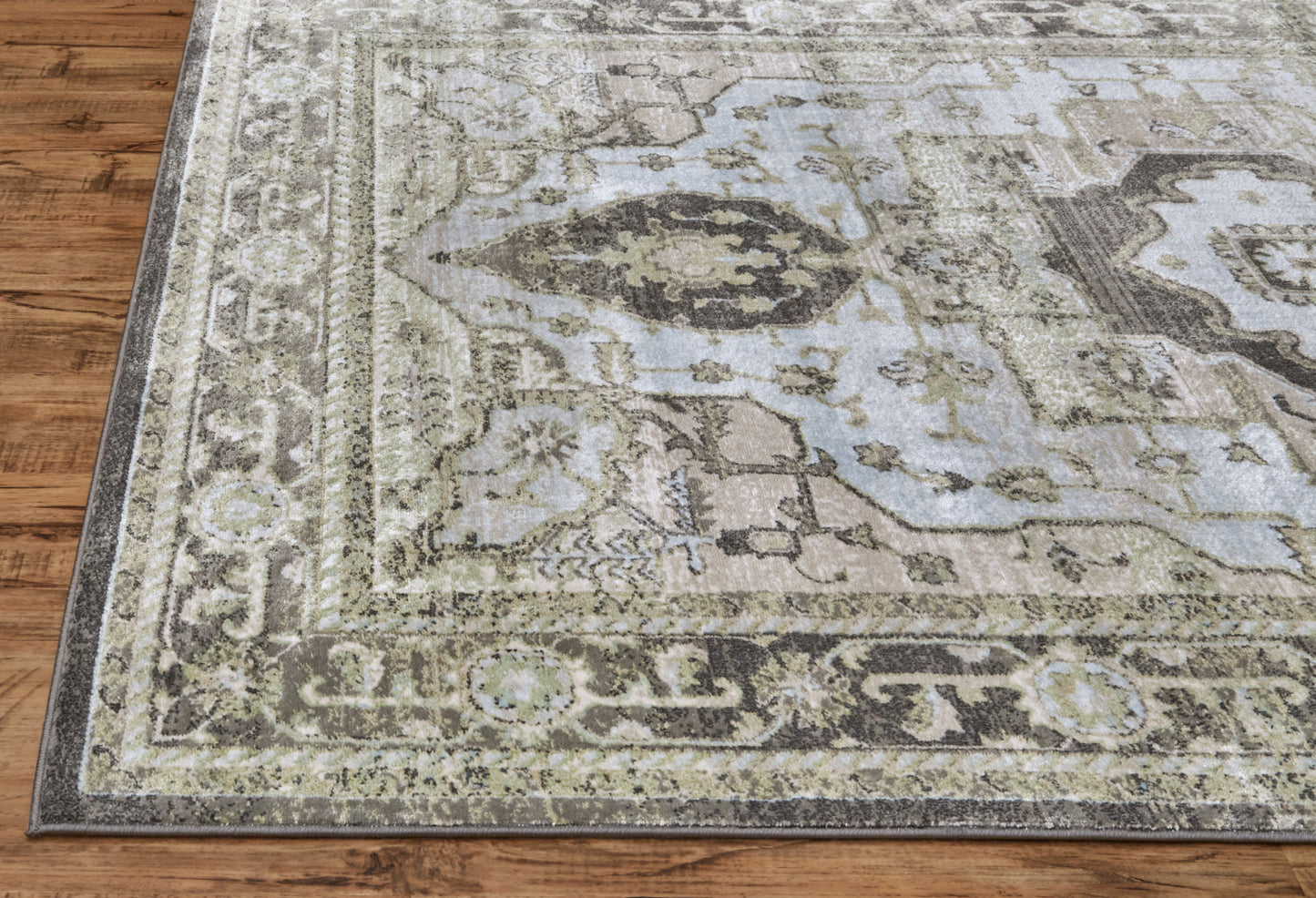 Katari 3377F Machine Made Synthetic Blend Indoor Area Rug by Feizy Rugs