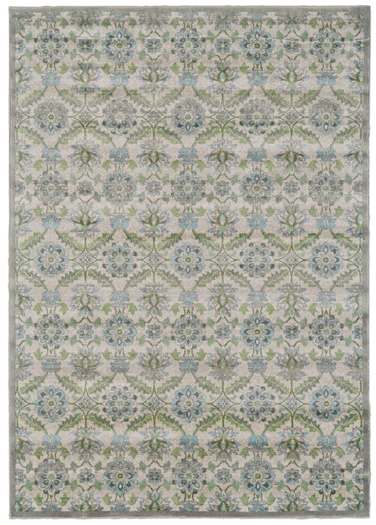 Katari 3375F Machine Made Synthetic Blend Indoor Area Rug by Feizy Rugs