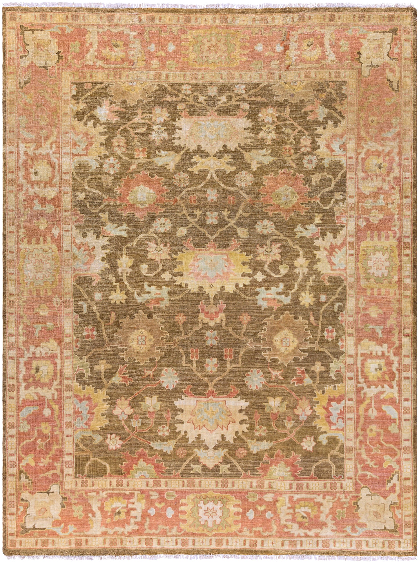 Hillcrest 1706 Hand Knotted Wool Indoor Area Rug by Surya Rugs