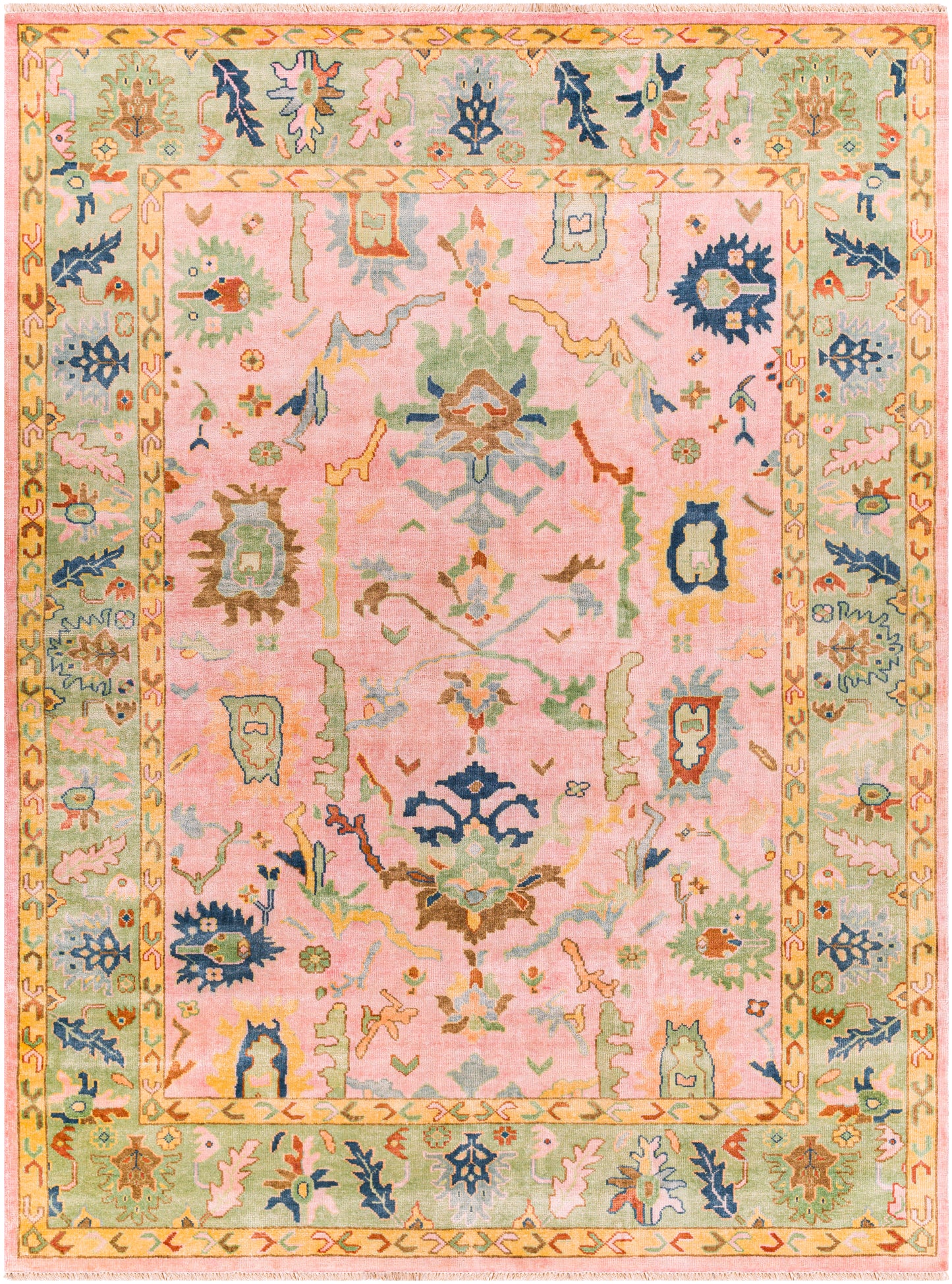 Hillcrest 22143 Hand Knotted Wool Indoor Area Rug by Surya Rugs
