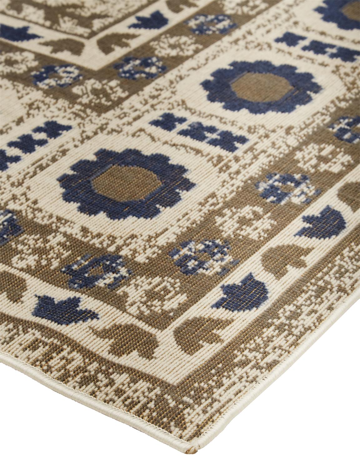 Foster 3754F Machine Made Synthetic Blend Indoor Area Rug by Feizy Rugs