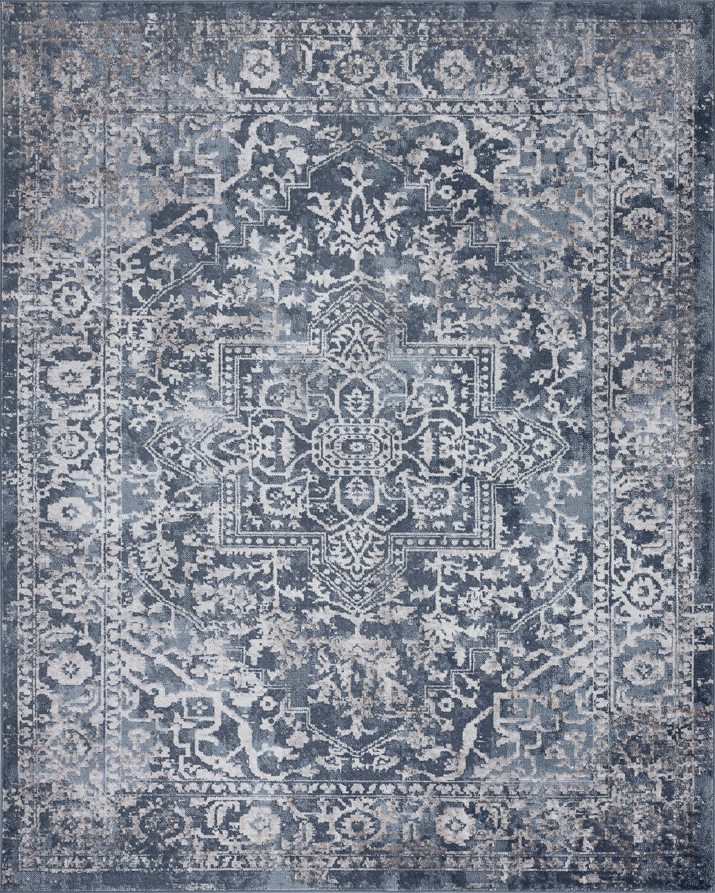 Nexus-NEX17 Cut Pile Synthetic Blend Indoor Area Rug by Tayse Rugs