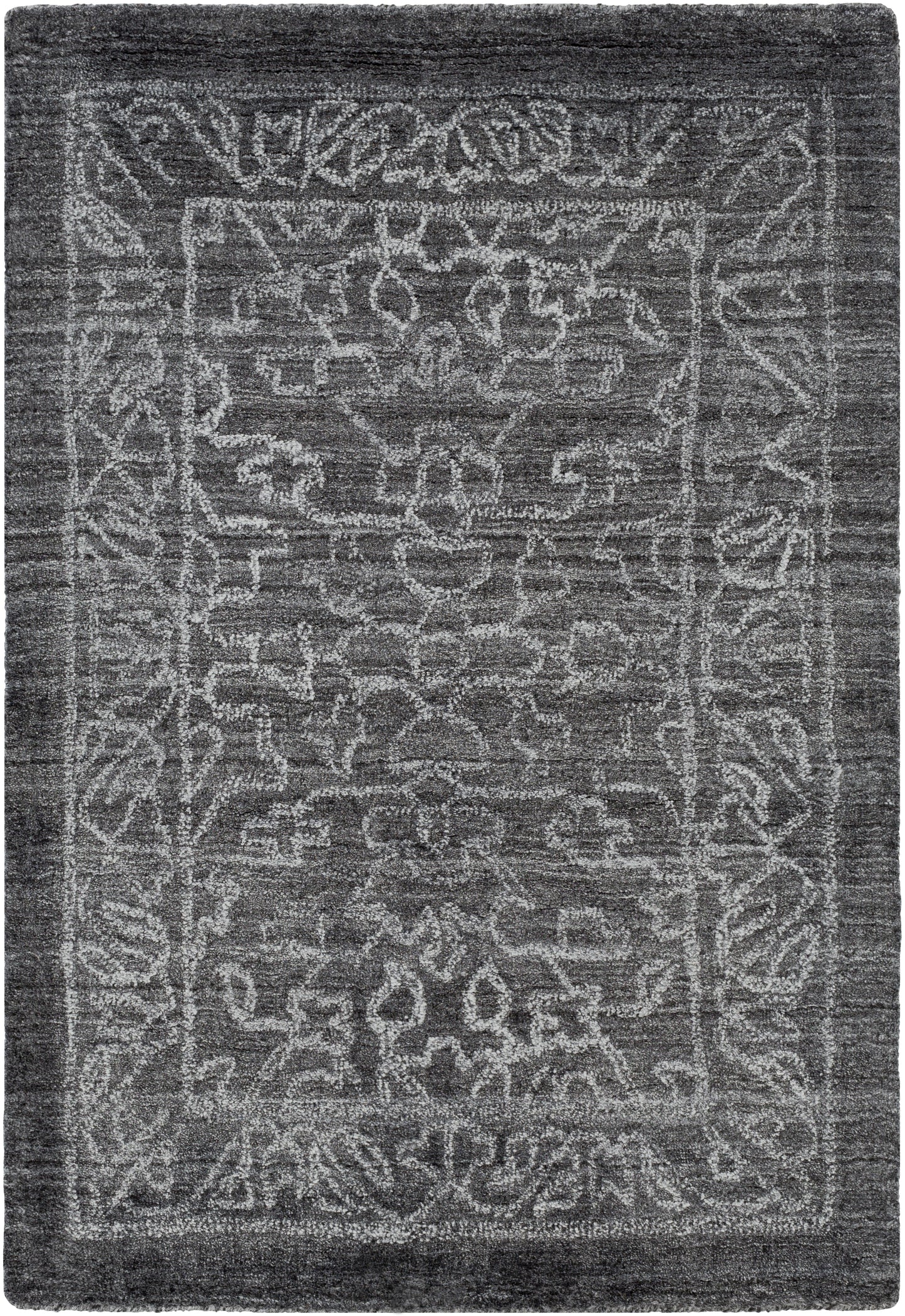 Hightower 13097 Hand Knotted Synthetic Blend Indoor Area Rug by Surya Rugs