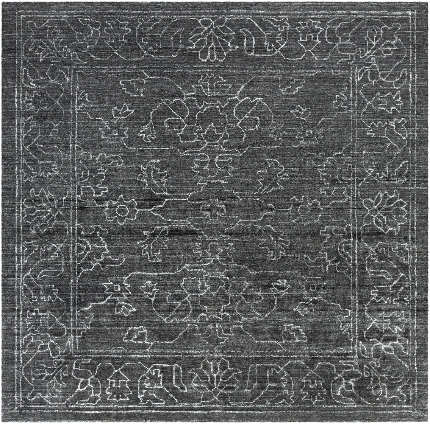 Hightower 13097 Hand Knotted Synthetic Blend Indoor Area Rug by Surya Rugs