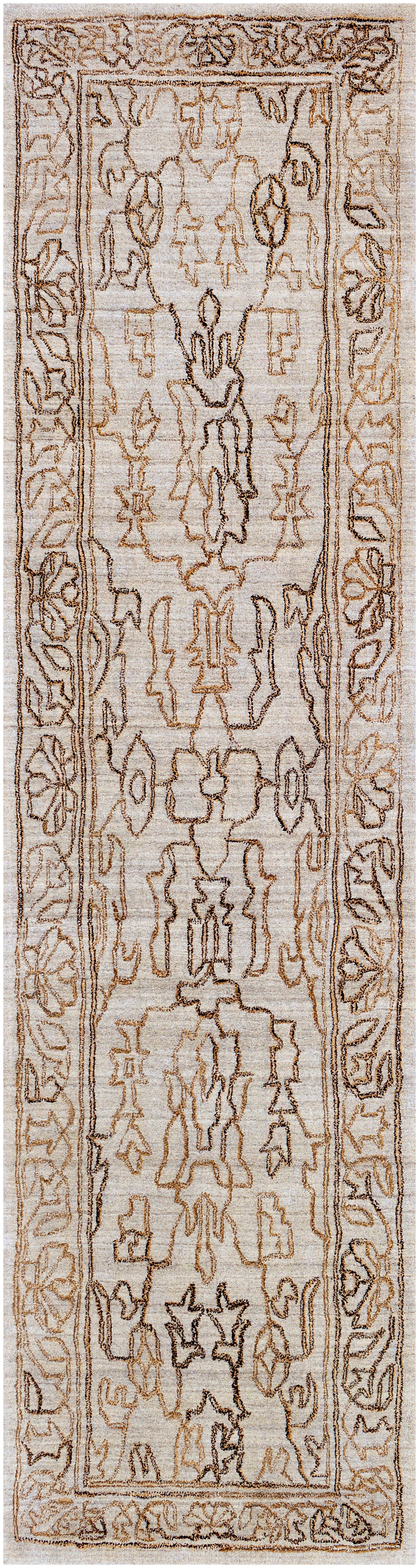 Hightower 13097 Hand Knotted Synthetic Blend Indoor Area Rug by Surya Rugs