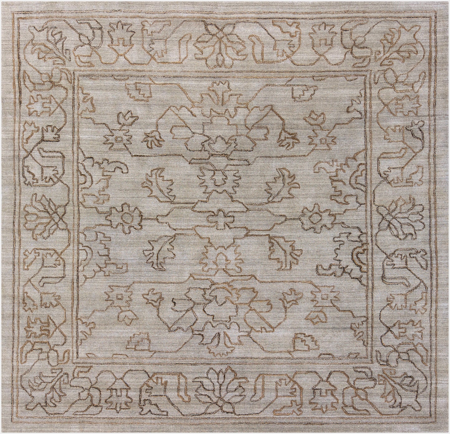 Hightower 13097 Hand Knotted Synthetic Blend Indoor Area Rug by Surya Rugs