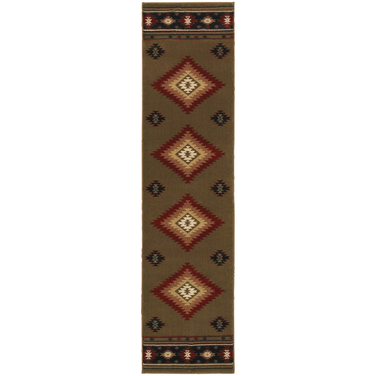 HUDSON Southwest/Lodge Power-Loomed Synthetic Blend Indoor Area Rug by Oriental Weavers