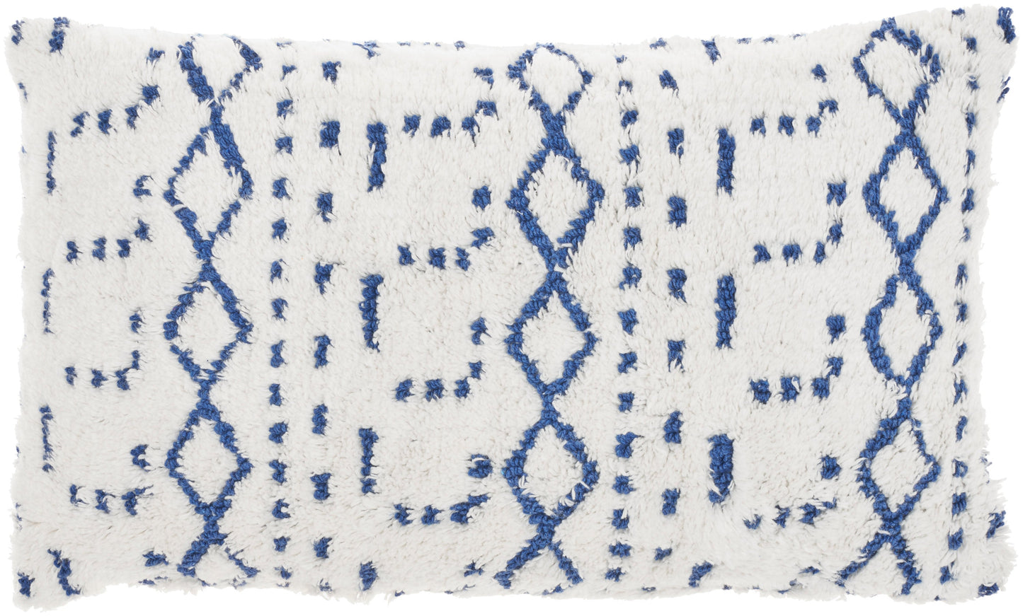 Life Styles AA019 Cotton Woven Boho Pattern Throw Pillow From Mina Victory By Nourison Rugs