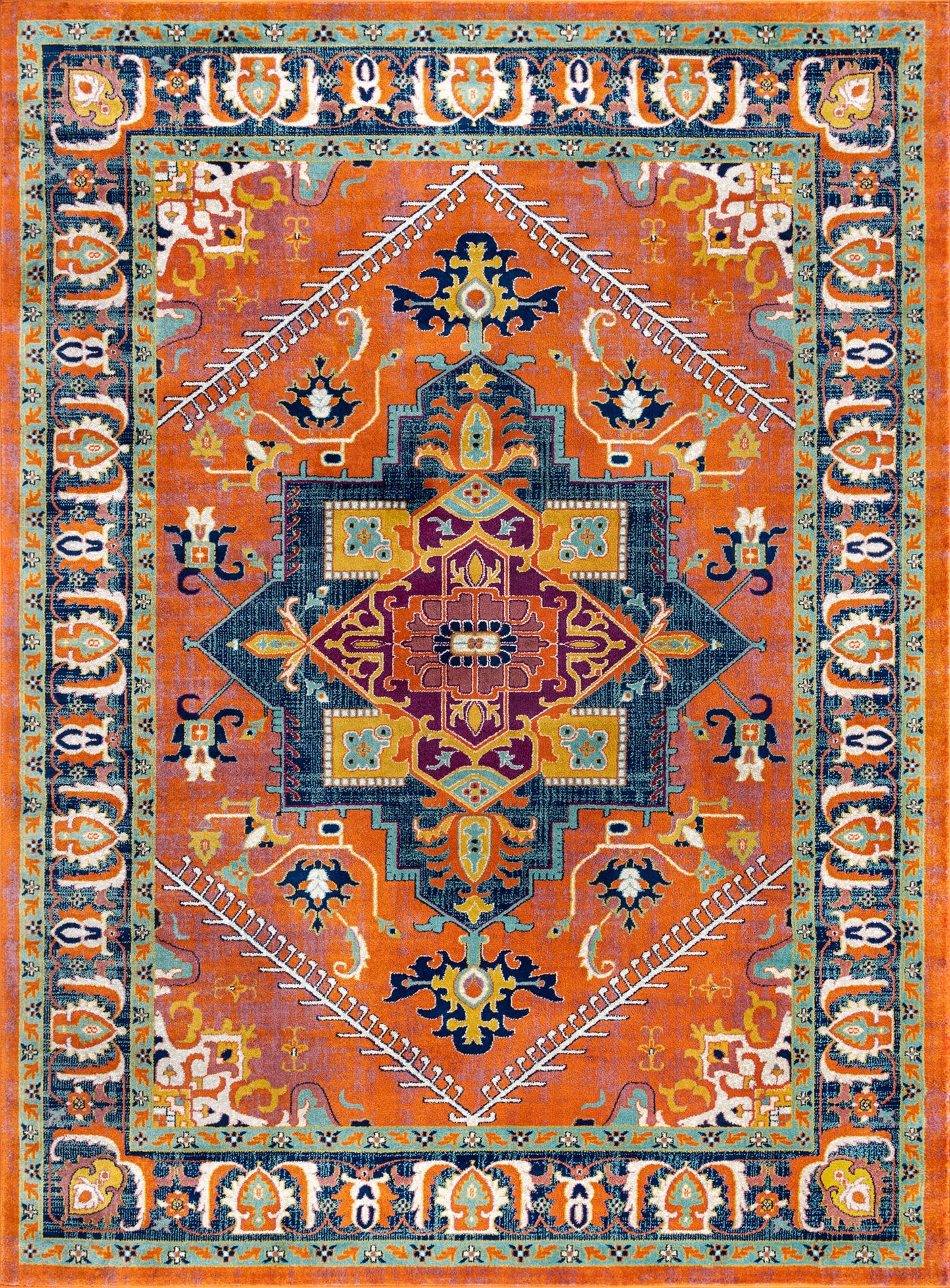 Generation-GEN13 Cut Pile Synthetic Blend Indoor Area Rug by Tayse Rugs