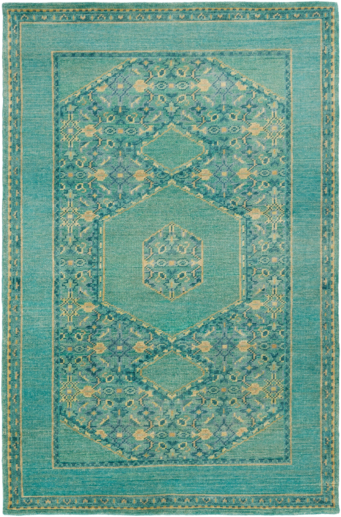 Haven 934 Hand Knotted Wool Indoor Area Rug by Surya Rugs