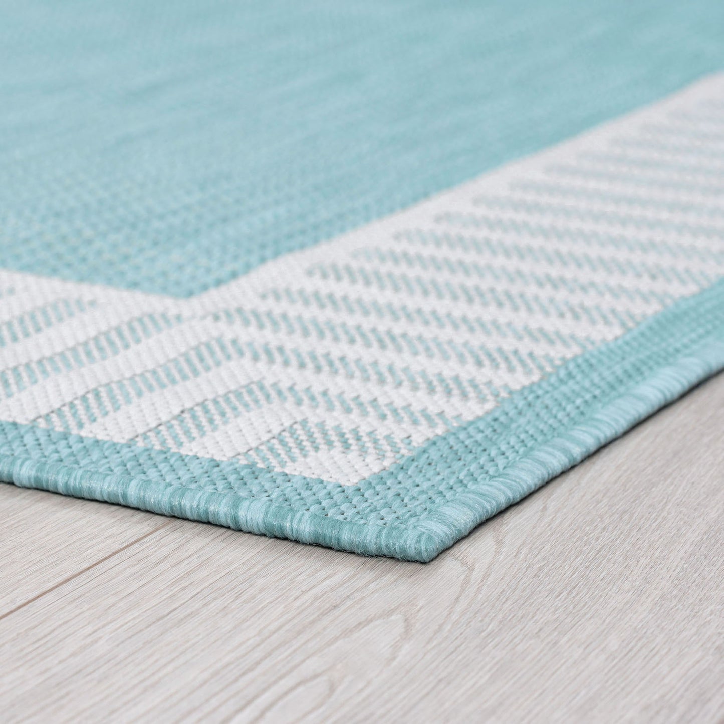 Eco-ECO11 Flat Weave Synthetic Blend Indoor/Outdoor Area Rug by Tayse Rugs