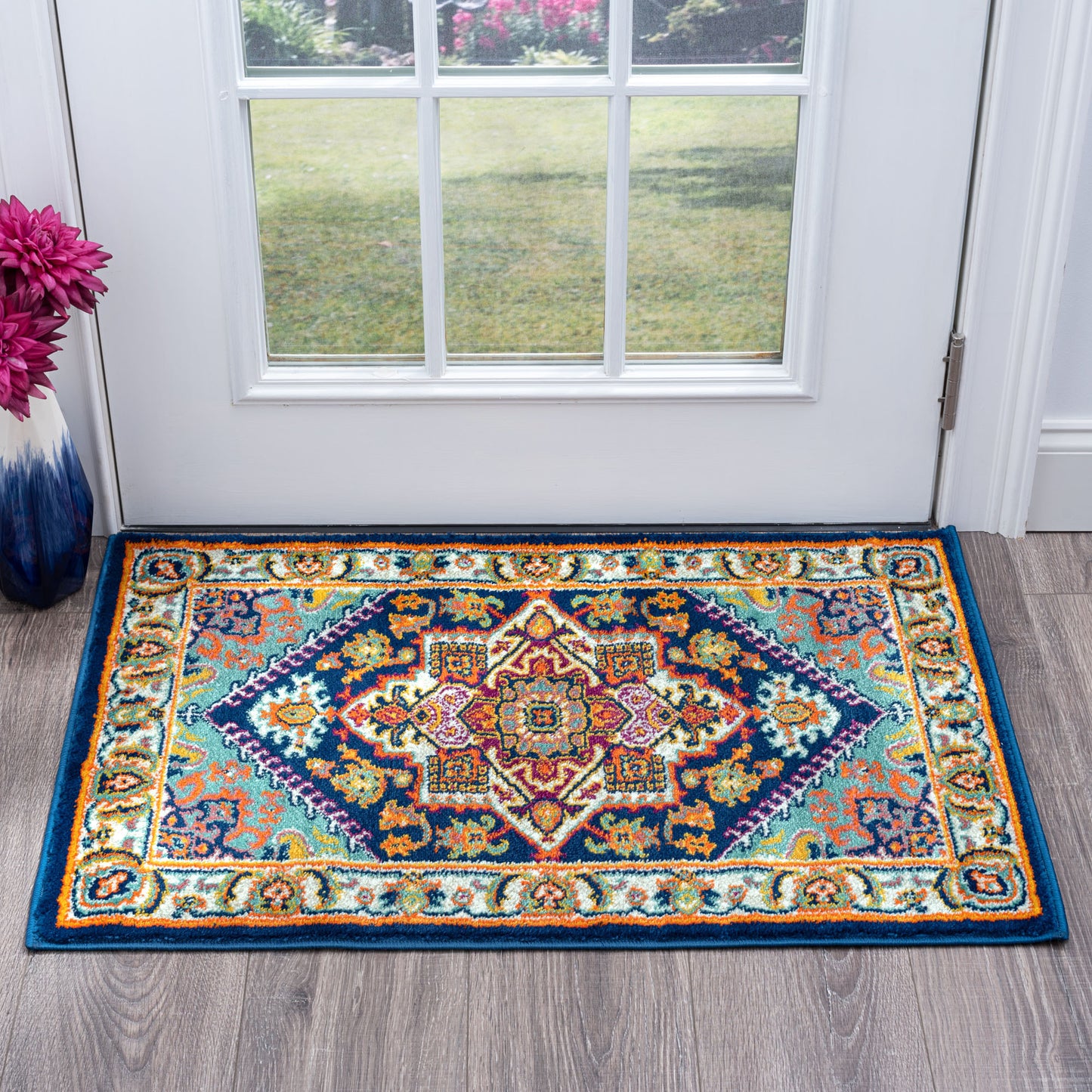Generation-GEN13 Cut Pile Synthetic Blend Indoor Area Rug by Tayse Rugs