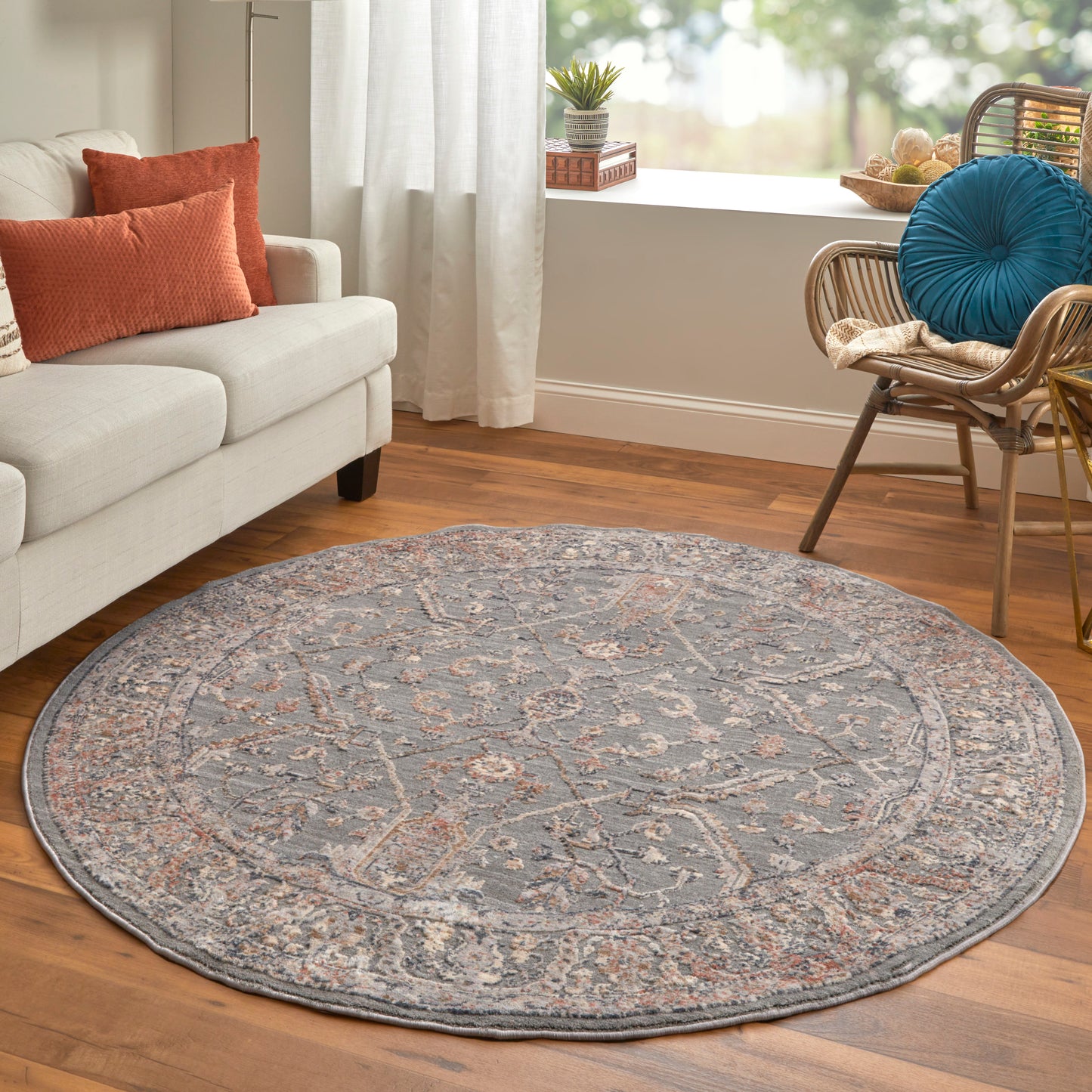 Thackery 39D3F Power Loomed Synthetic Blend Indoor Area Rug by Feizy Rugs