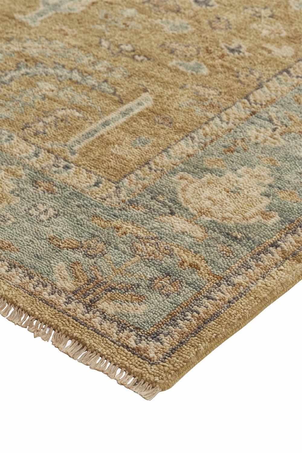 Carrington 6501F Hand Knotted Wool Indoor Area Rug by Feizy Rugs