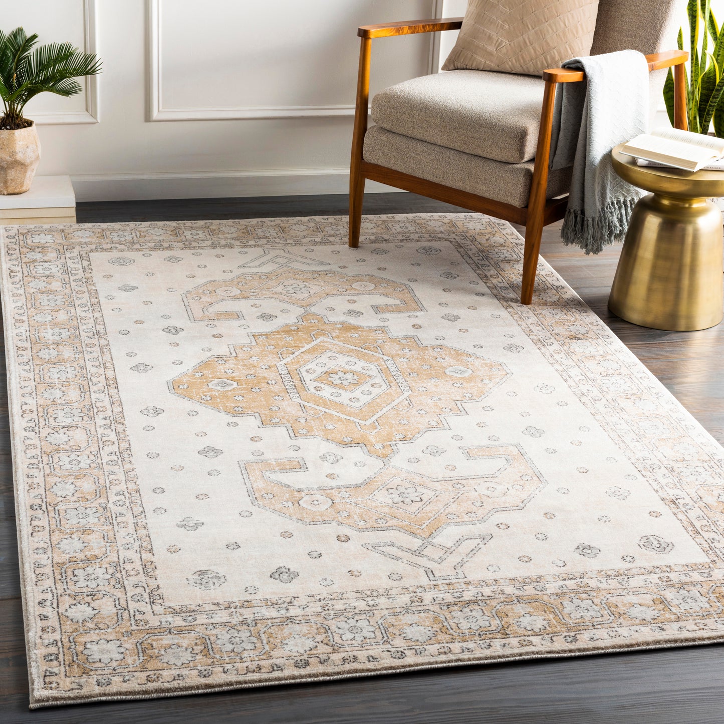 Indigo 24138 Machine Woven Synthetic Blend Indoor Area Rug by Surya Rugs