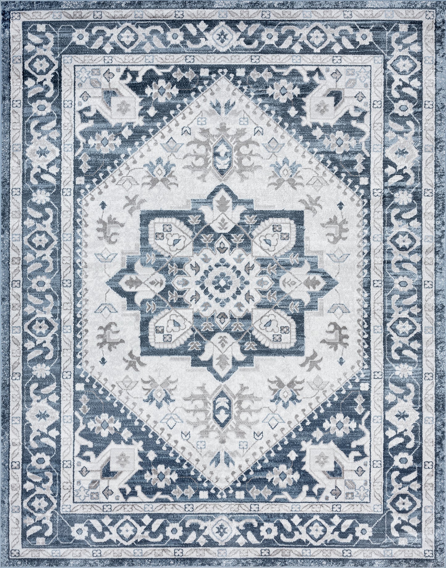 Nexus-NEX22 Cut Pile Synthetic Blend Indoor Area Rug by Tayse Rugs