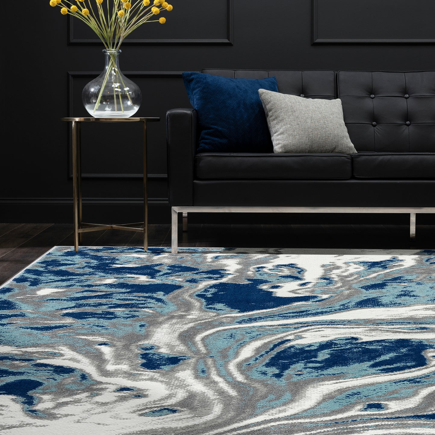 Timeless-TML11 Cut Pile Synthetic Blend Indoor Area Rug by Tayse Rugs