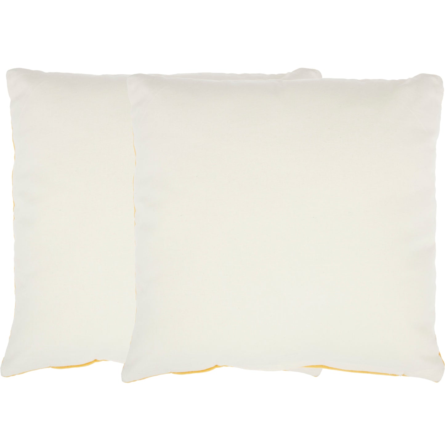 Life Styles SS999 Cotton Solid Velvet 2 Pack Pillow Cover From Mina Victory By Nourison Rugs