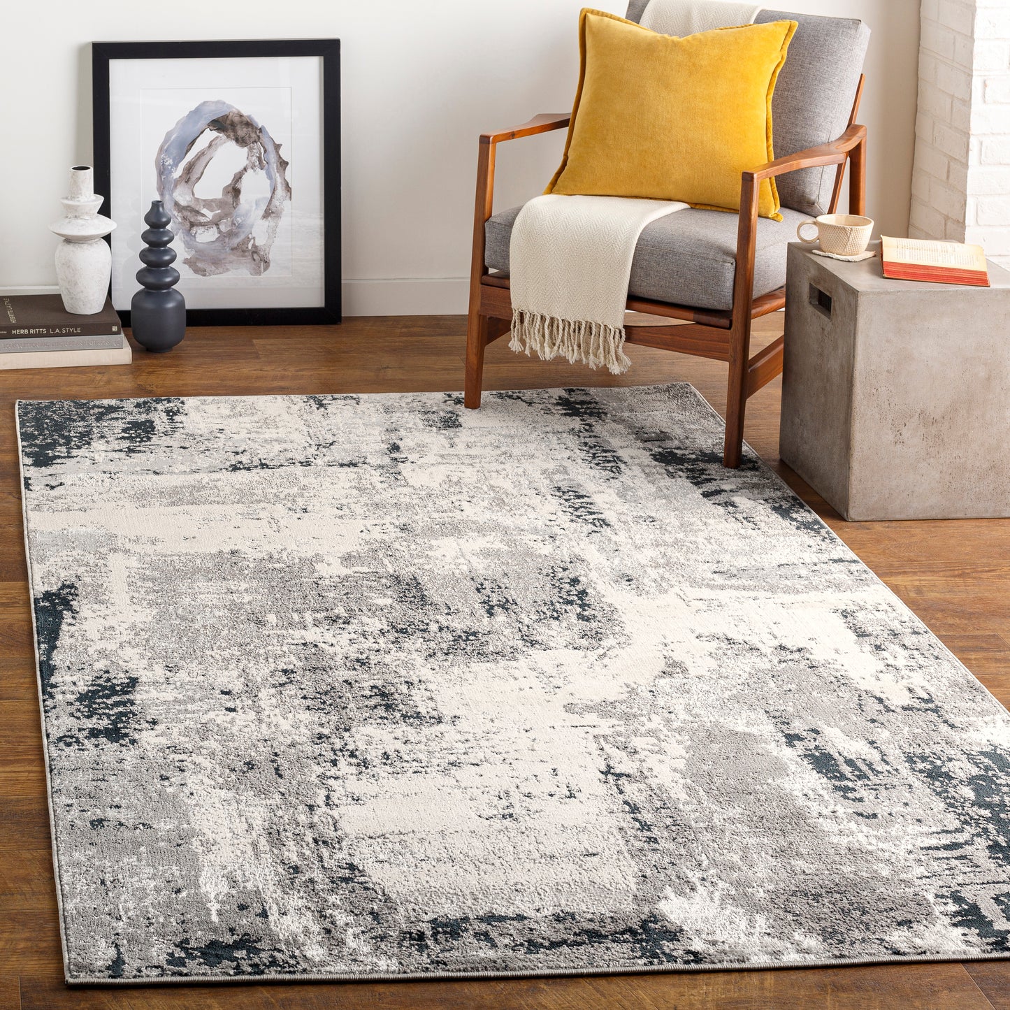 Impulse 29167 Machine Woven Synthetic Blend Indoor Area Rug by Surya Rugs