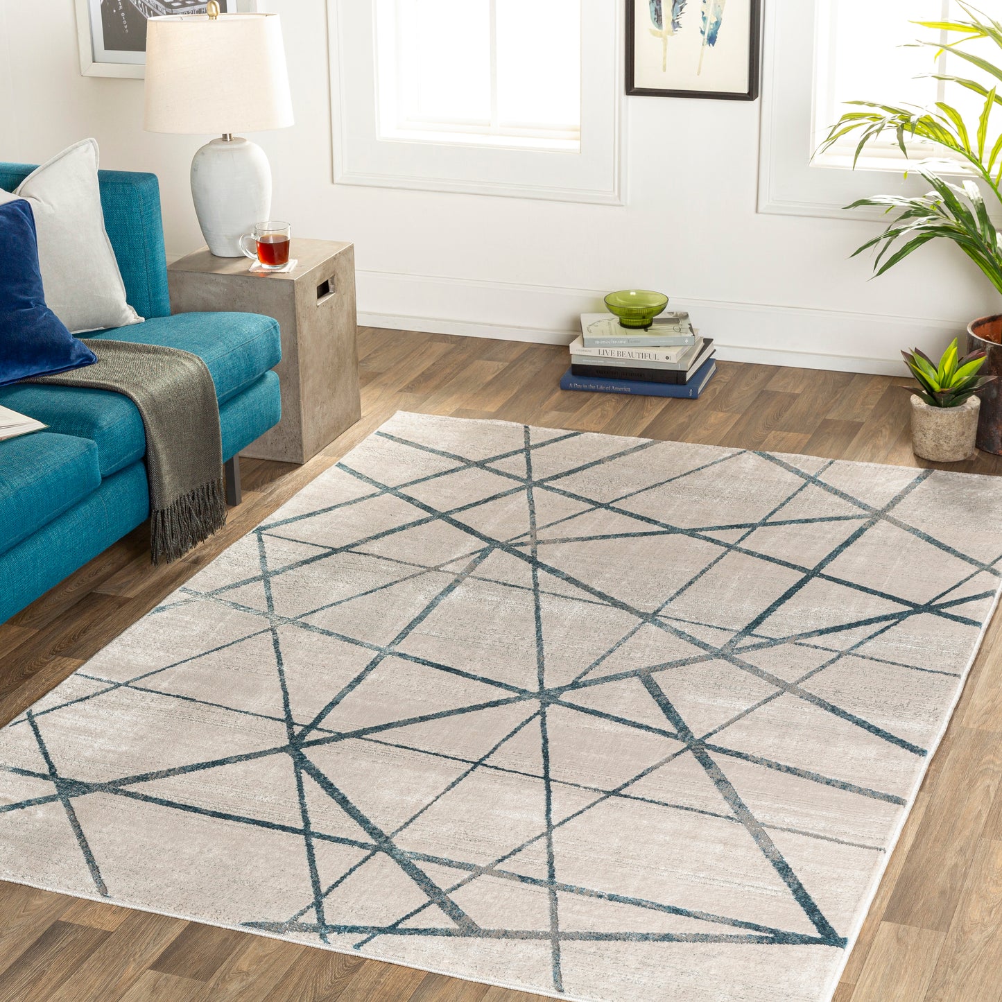 Impulse 30635 Machine Woven Synthetic Blend Indoor Area Rug by Surya Rugs