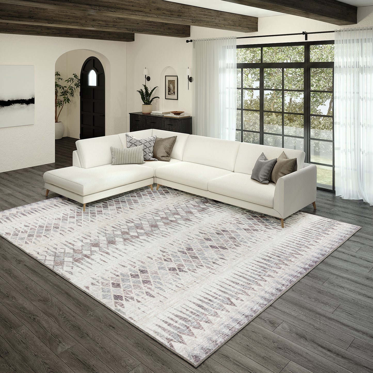 Winslow WL5 Tufted Synthetic Blend Indoor Area Rug by Dalyn Rugs