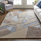 Nash 8851F Hand Tufted Wool Indoor Area Rug by Feizy Rugs