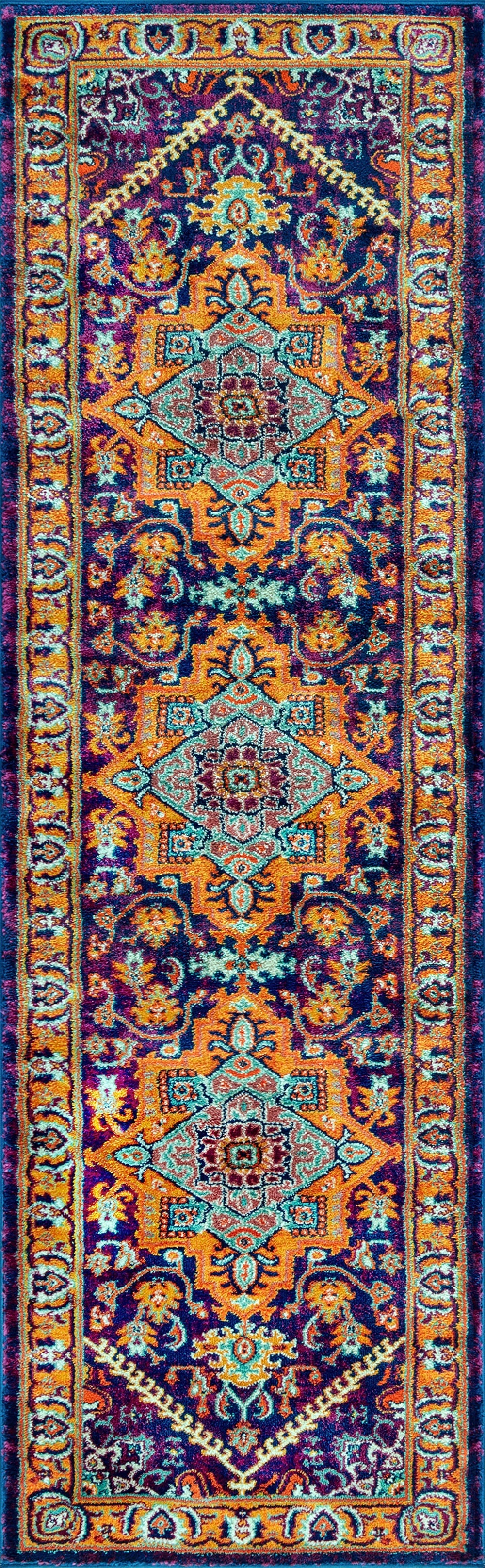 Generation-GEN13 Cut Pile Synthetic Blend Indoor Area Rug by Tayse Rugs