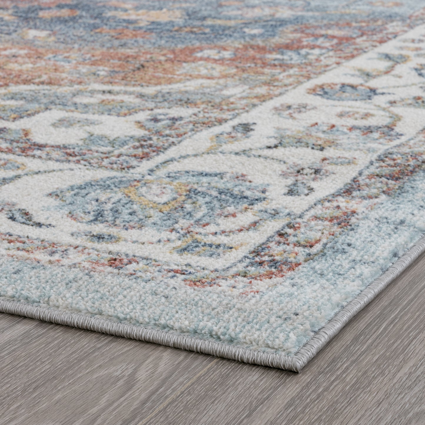 Reina-REI15 Cut Pile Synthetic Blend Indoor Area Rug by Tayse Rugs