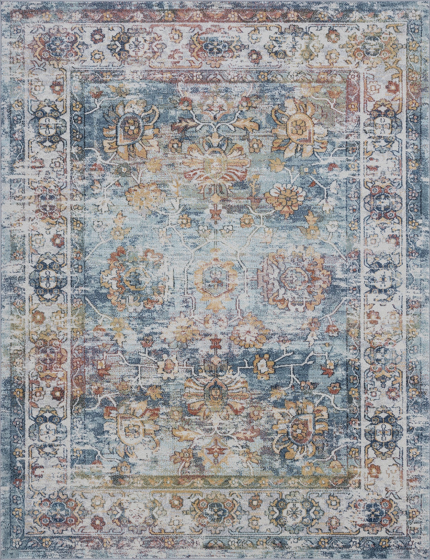 Reina-REI11 Cut Pile Synthetic Blend Indoor Area Rug by Tayse Rugs