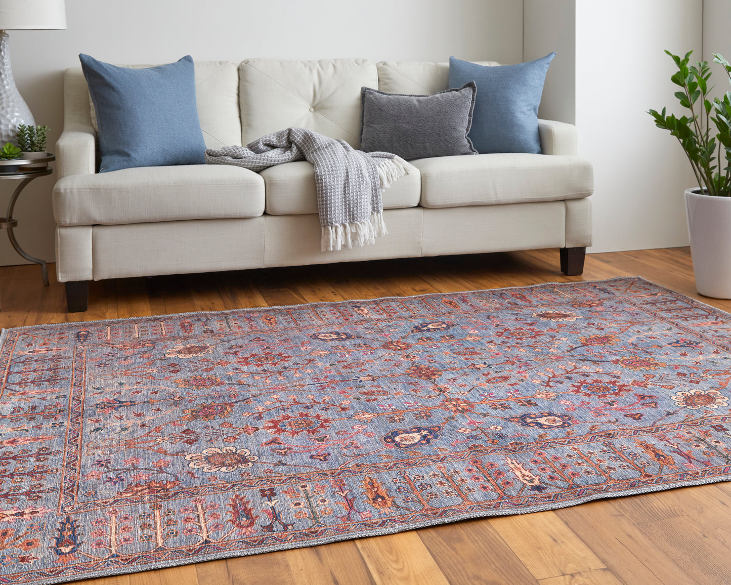 Rawlins 39HEF Power Loomed Synthetic Blend Indoor Area Rug by Feizy Rugs