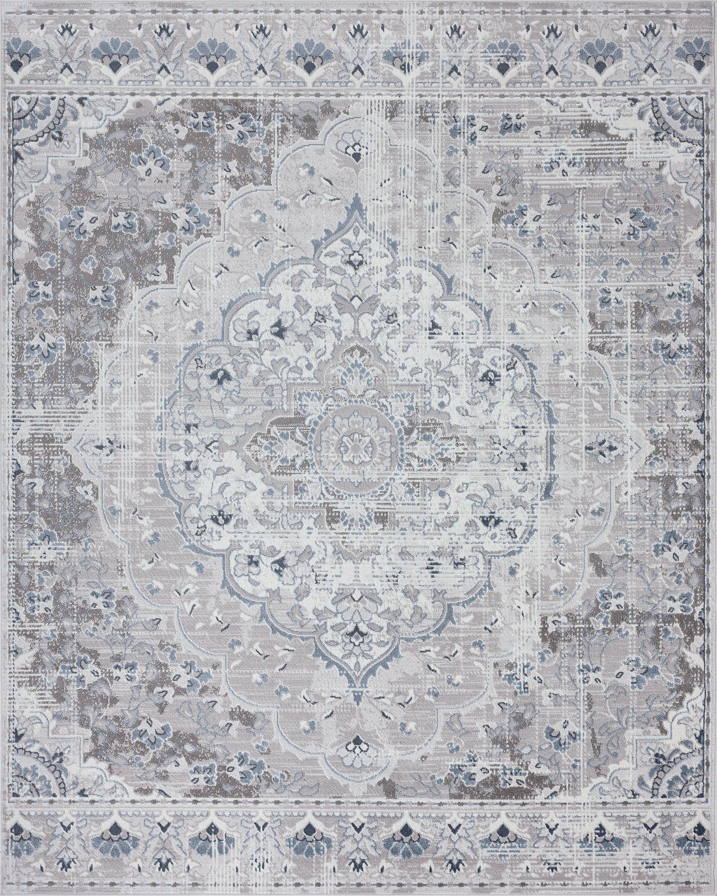 Nexus-NEX13 Cut Pile Synthetic Blend Indoor Area Rug by Tayse Rugs