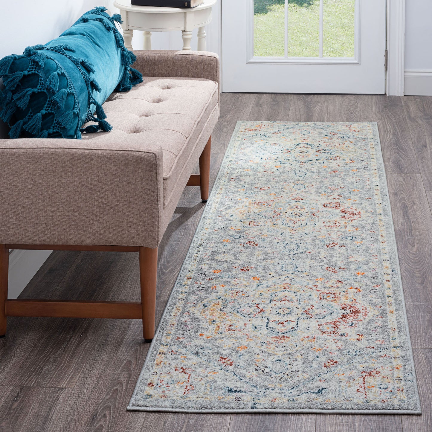 Wakefield-WFL41 Cut Pile Synthetic Blend Indoor Area Rug by Tayse Rugs