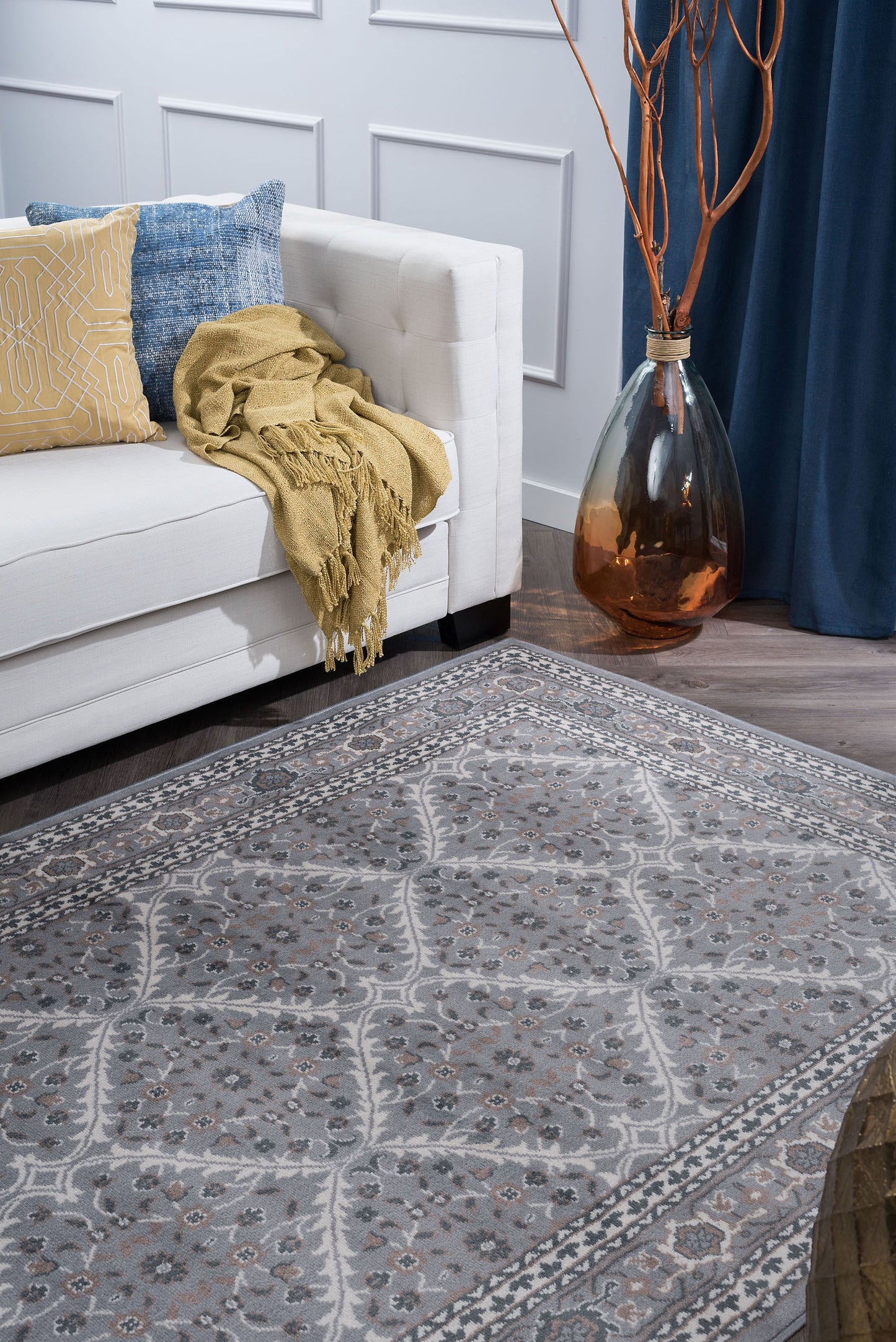 Madison-MDN37 Cut Pile Synthetic Blend Indoor Area Rug by Tayse Rugs