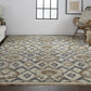 Beall 6712F Hand Knotted Wool Indoor Area Rug by Feizy Rugs