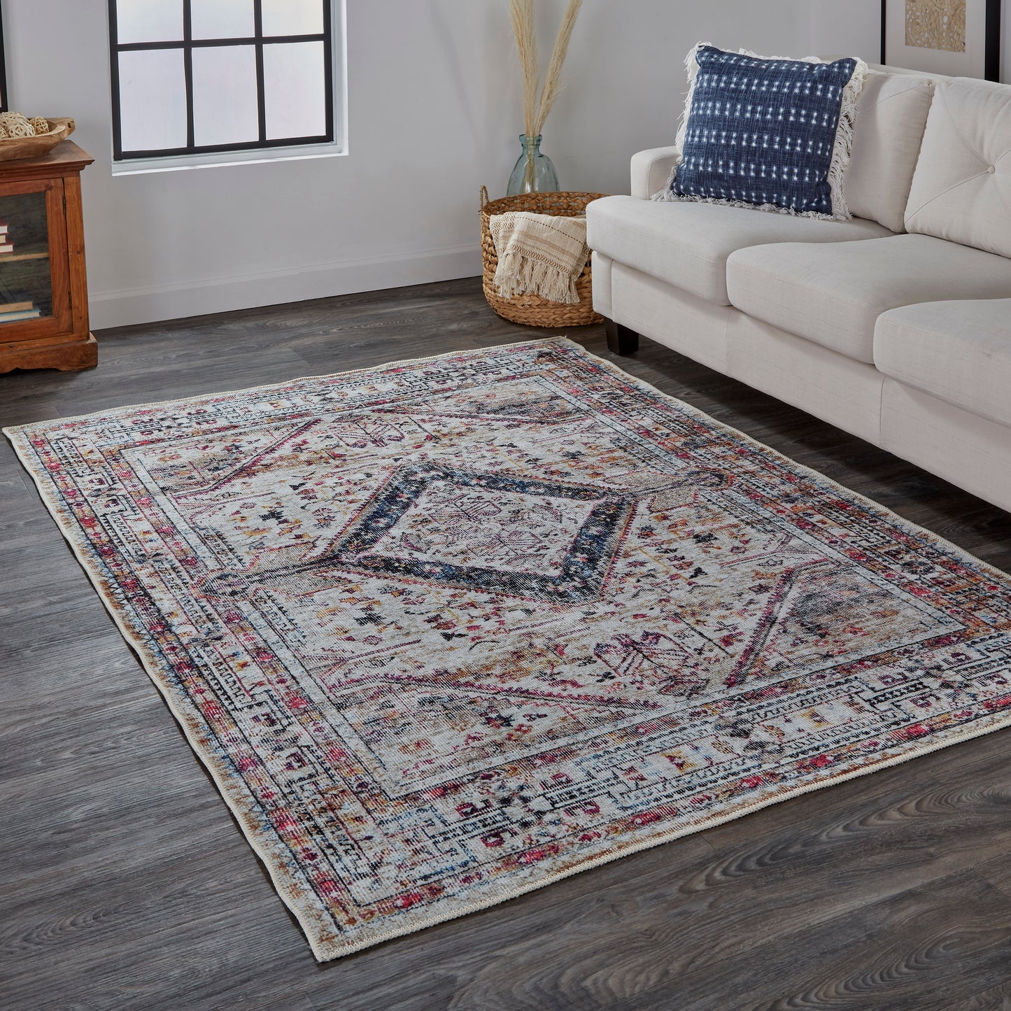 Percy 39AMF Machine Made Synthetic Blend Indoor Area Rug by Feizy Rugs