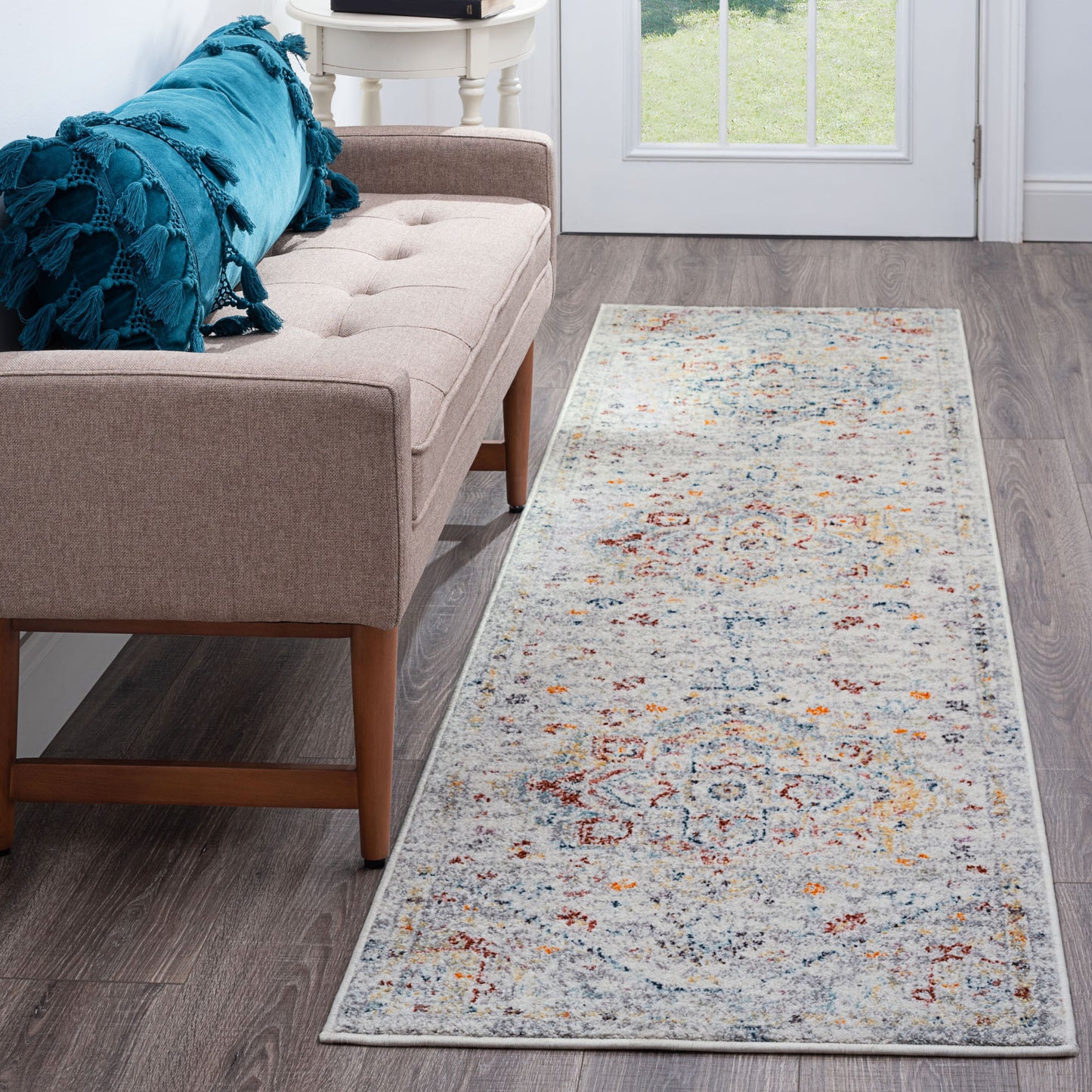 Wakefield-WFL41 Cut Pile Synthetic Blend Indoor Area Rug by Tayse Rugs