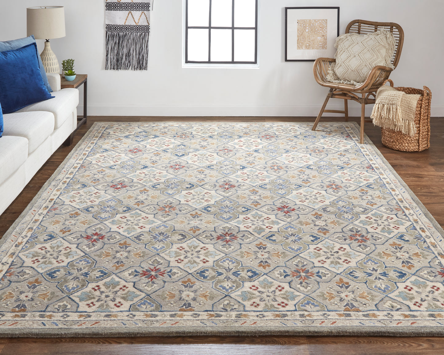 Rylan 8638F Hand Tufted Wool Indoor Area Rug by Feizy Rugs