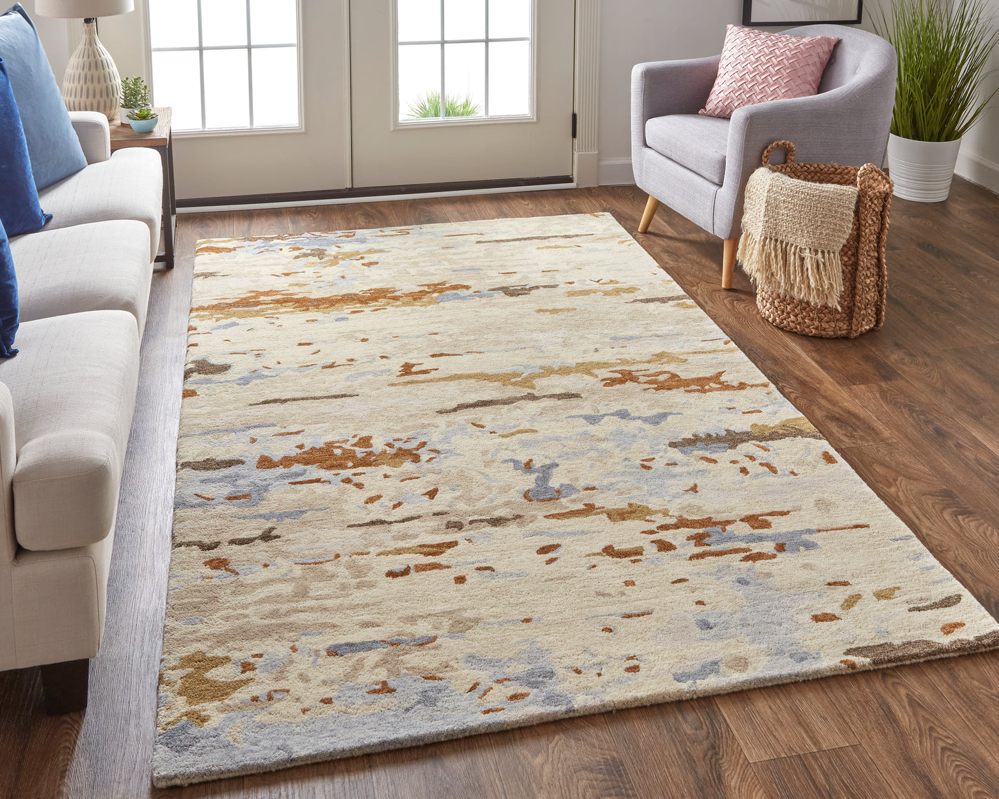 Everley 8644F Hand Tufted Wool Indoor Area Rug by Feizy Rugs