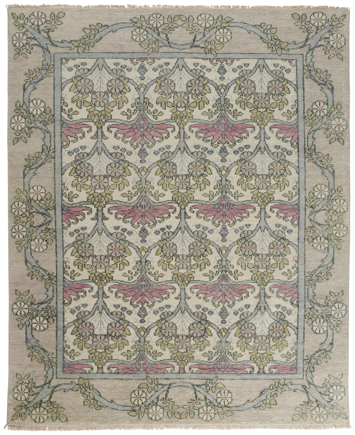 Beall 6714F Hand Knotted Wool Indoor Area Rug by Feizy Rugs