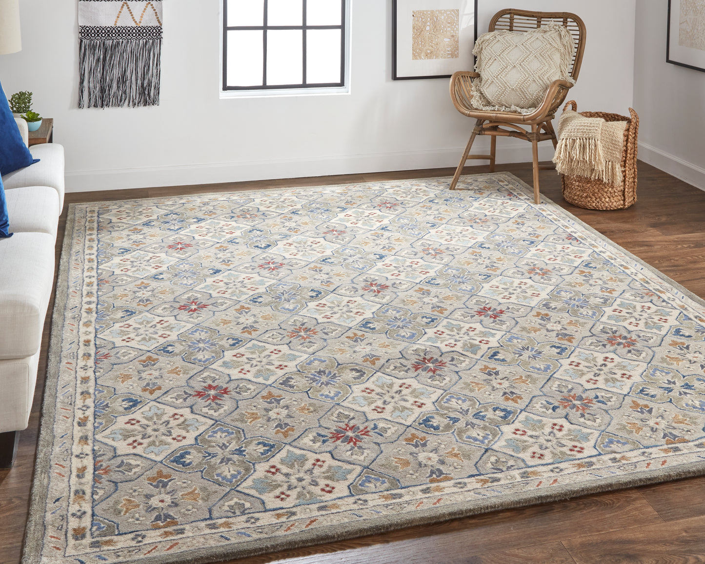 Rylan 8638F Hand Tufted Wool Indoor Area Rug by Feizy Rugs