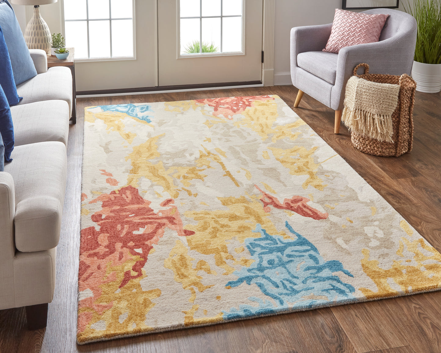Everley 8646F Hand Tufted Wool Indoor Area Rug by Feizy Rugs