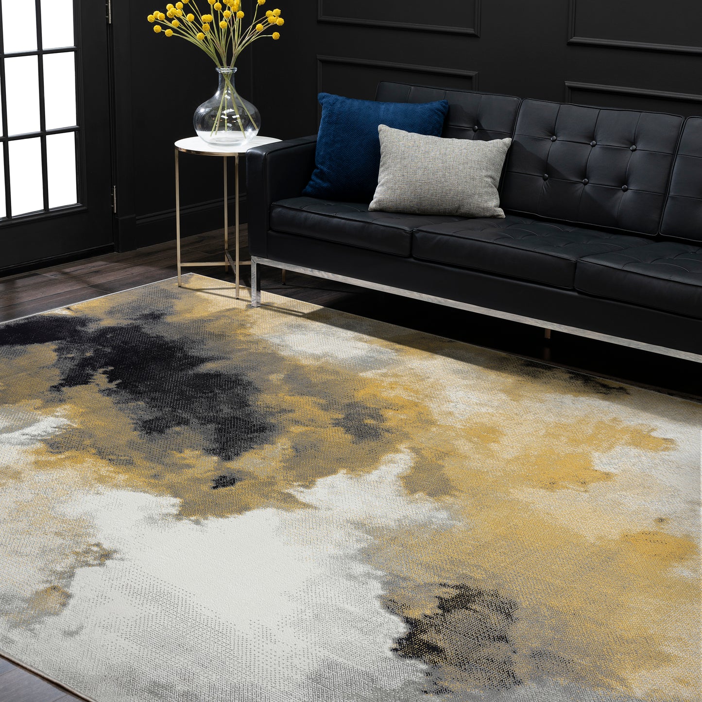 Timeless-TML12 Cut Pile Synthetic Blend Indoor Area Rug by Tayse Rugs