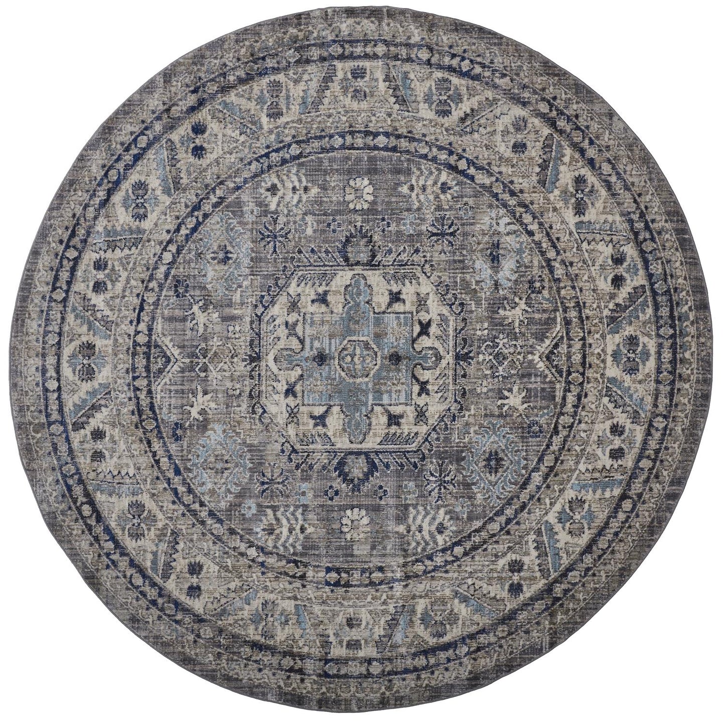 Bellini I3136 Machine Made Synthetic Blend Indoor Area Rug by Feizy Rugs